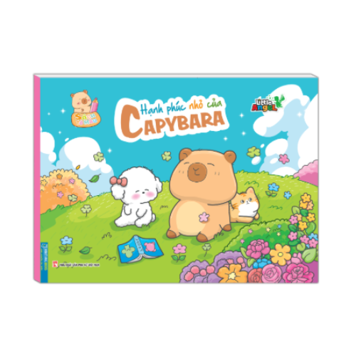 Sách Tô Màu - Hạnh Phúc Nhỏ Của Capybara