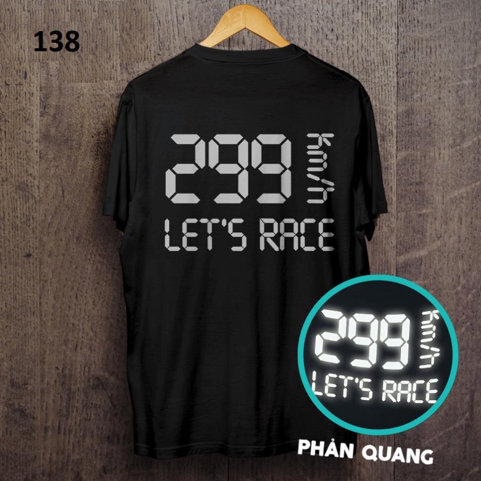 Áo thun Unisex phản quang Có size tay lỡ