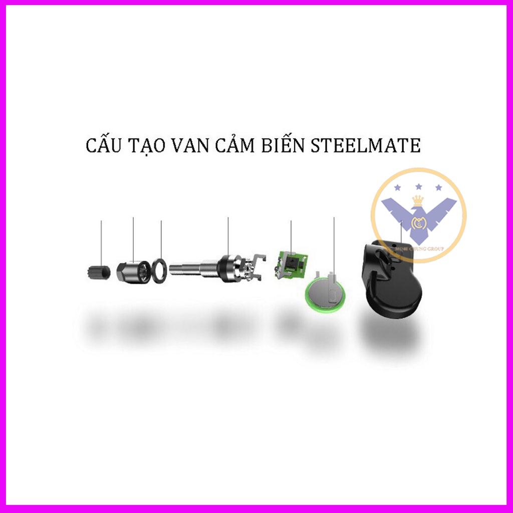 Cảm biến áp suất lốp ô tô Steelmate van trong T607