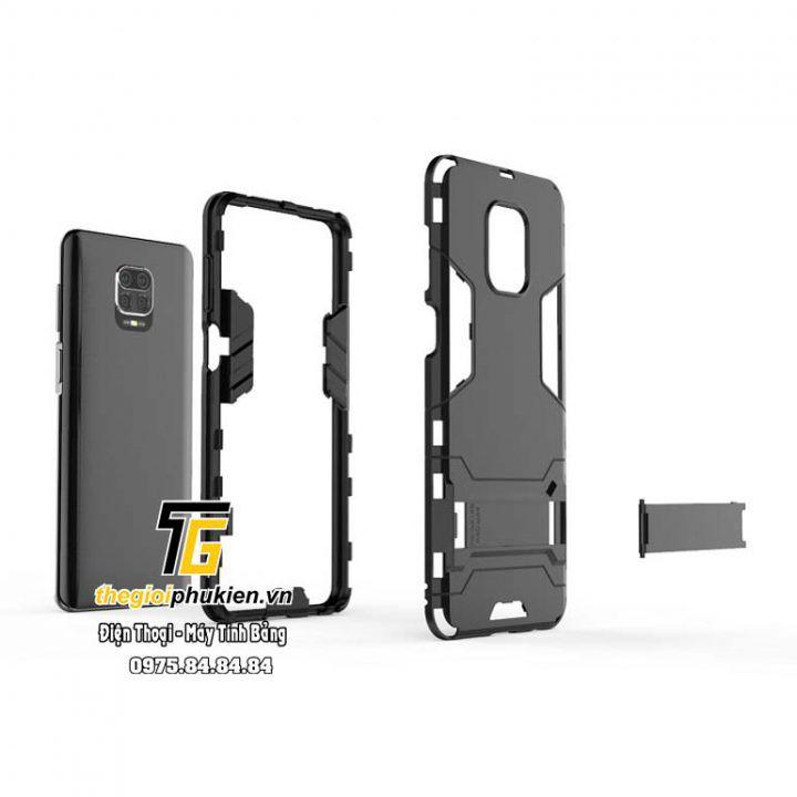 Ốp lưng chống sốc Iron Man cho Xiaomi Redmi Note 9s, Note 9 Pro, Note 9 Pro Max