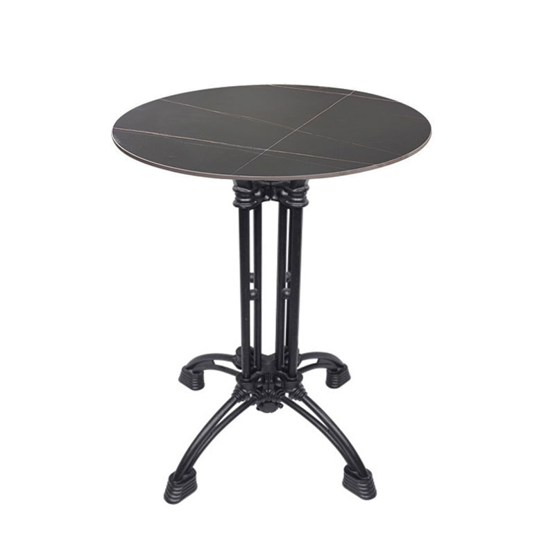 Bàn cafe nhà hàng sân vườn mặt đá đẹp sang trọng TE07003A-06E Nội thất Capta