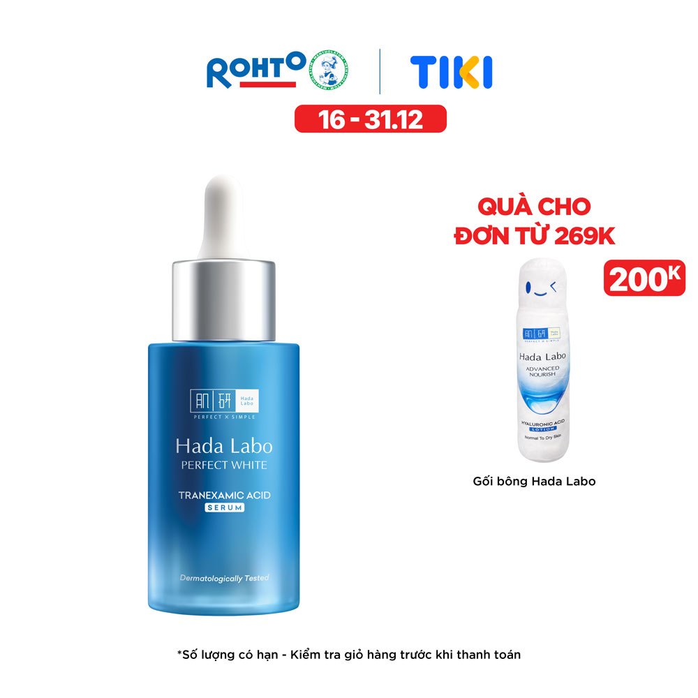 Serum dưỡng trắng Hada Labo Perfect White Tranexamic Acid 2% (30ml)