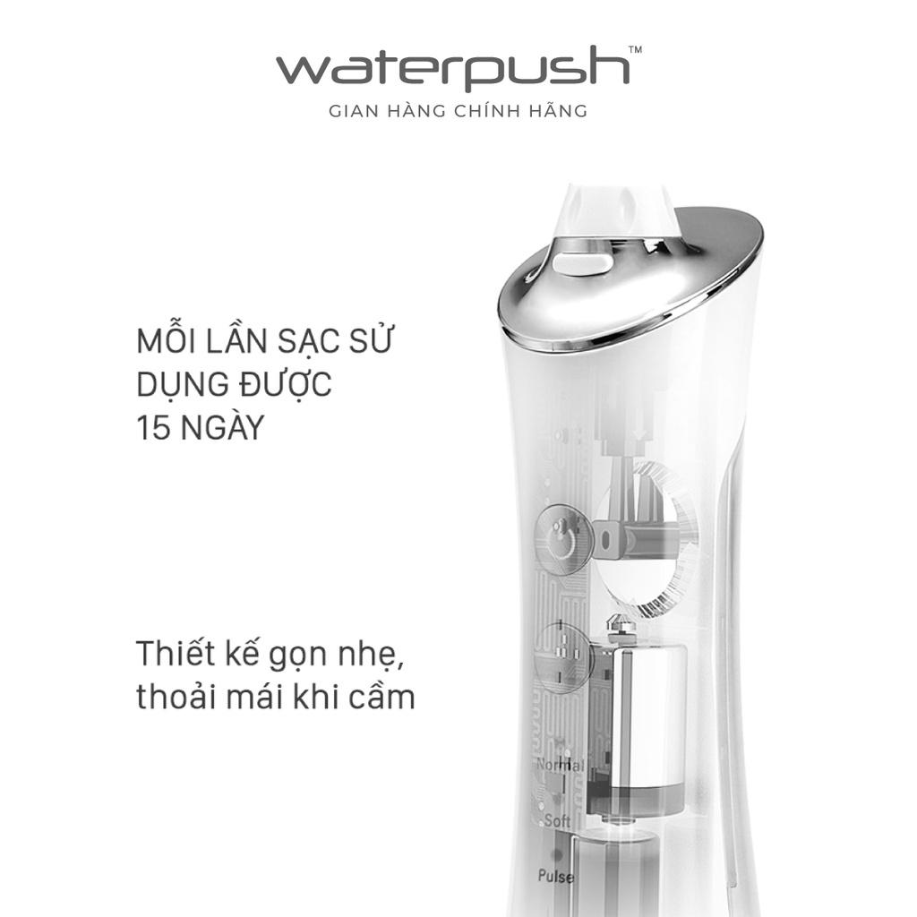 Máy tăm nước cao cấp WaterPush 2203 - Áp lực mạnh - Bảo hành Online 1 đổi 1 trong 12 tháng