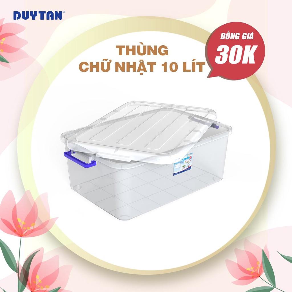 Thùng Nhựa Trong Suốt Duy Tân 10L/15L/30L/45L/55L/90L