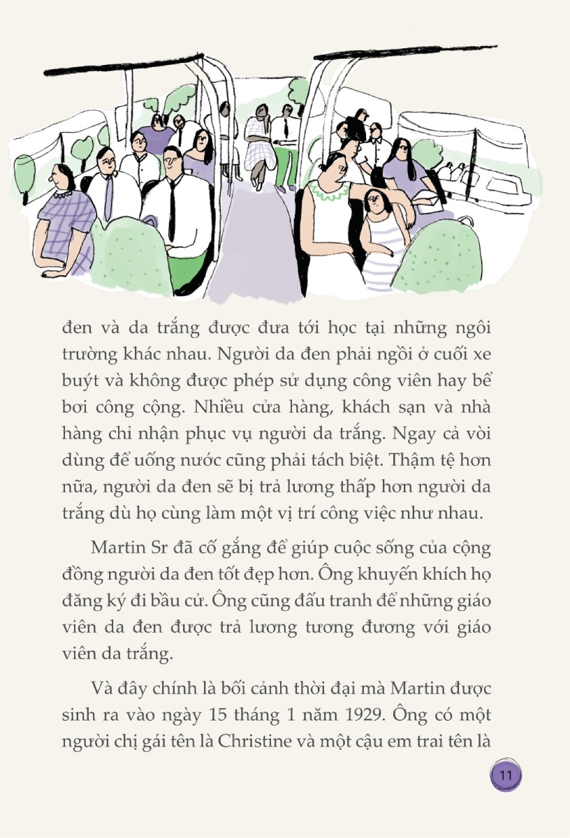 Truyện Kể Danh Nhân Truyền Cảm Hứng - Martin Luther King Jr _DTI