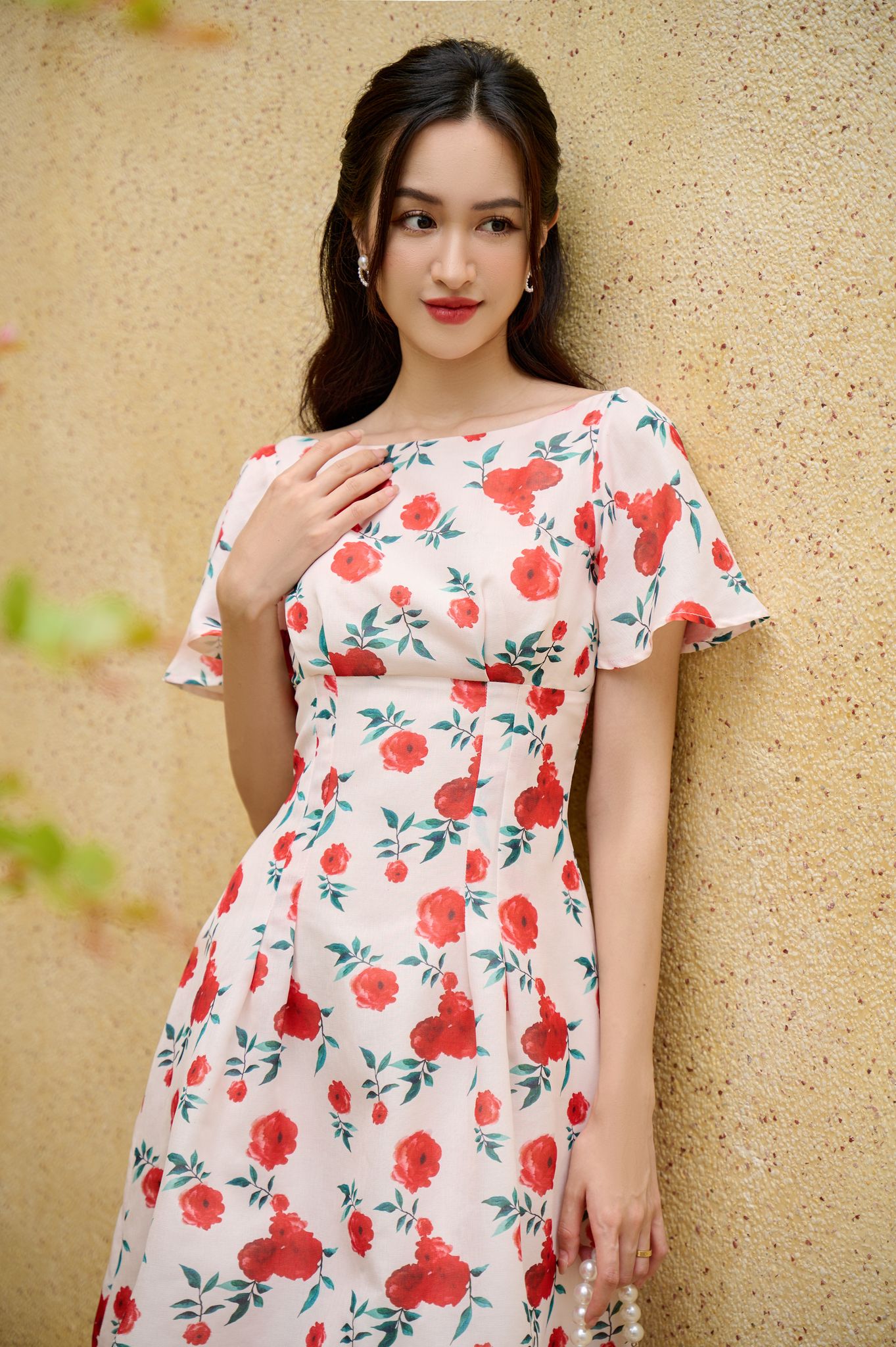 OLV - Đầm Red Rosie Dress