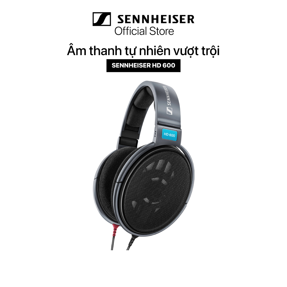 Tai nghe chụp tai SENNHEISER HD 600 - Hàng chính hãng bảo hành 24 tháng