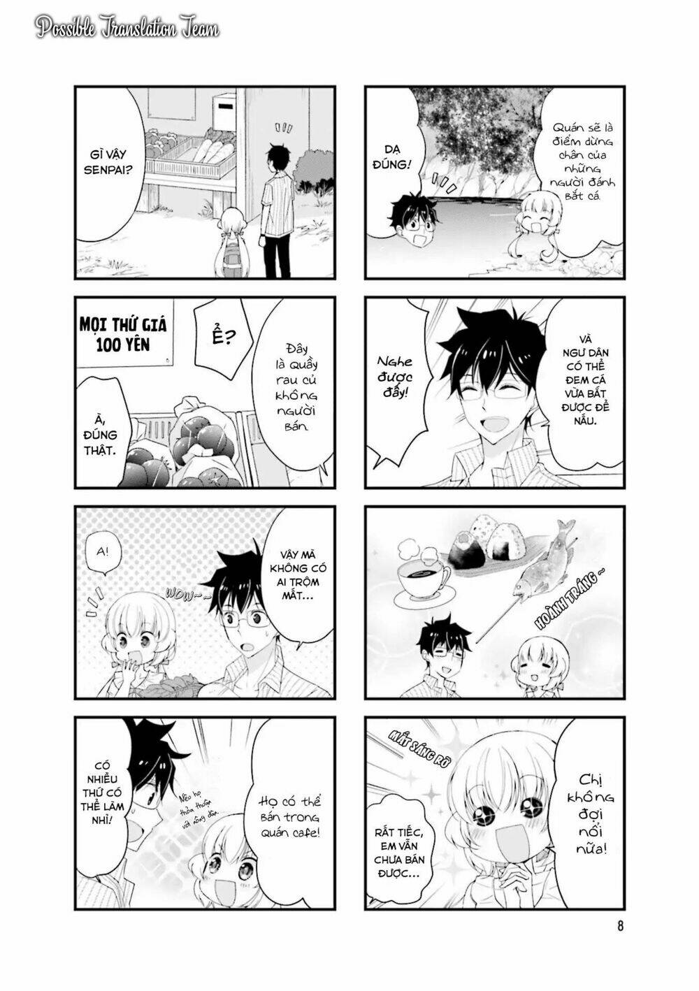 senpai nhỏ nhắn của tôi rất dễ thương chapter 16 8