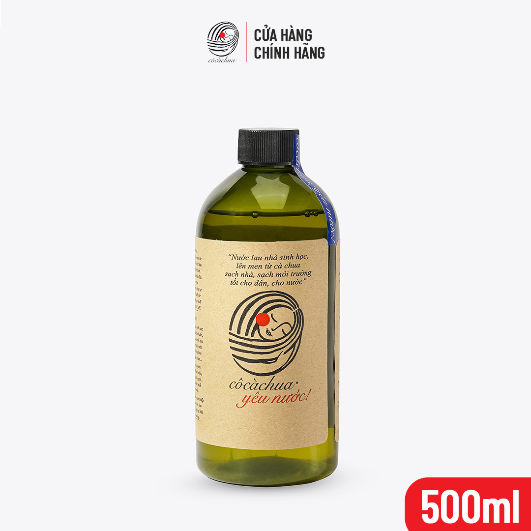 Nước Lau Sàn Cô Cà Chua Yêu Nước Hương Sả Chanh Đuổi Muỗi 500ml