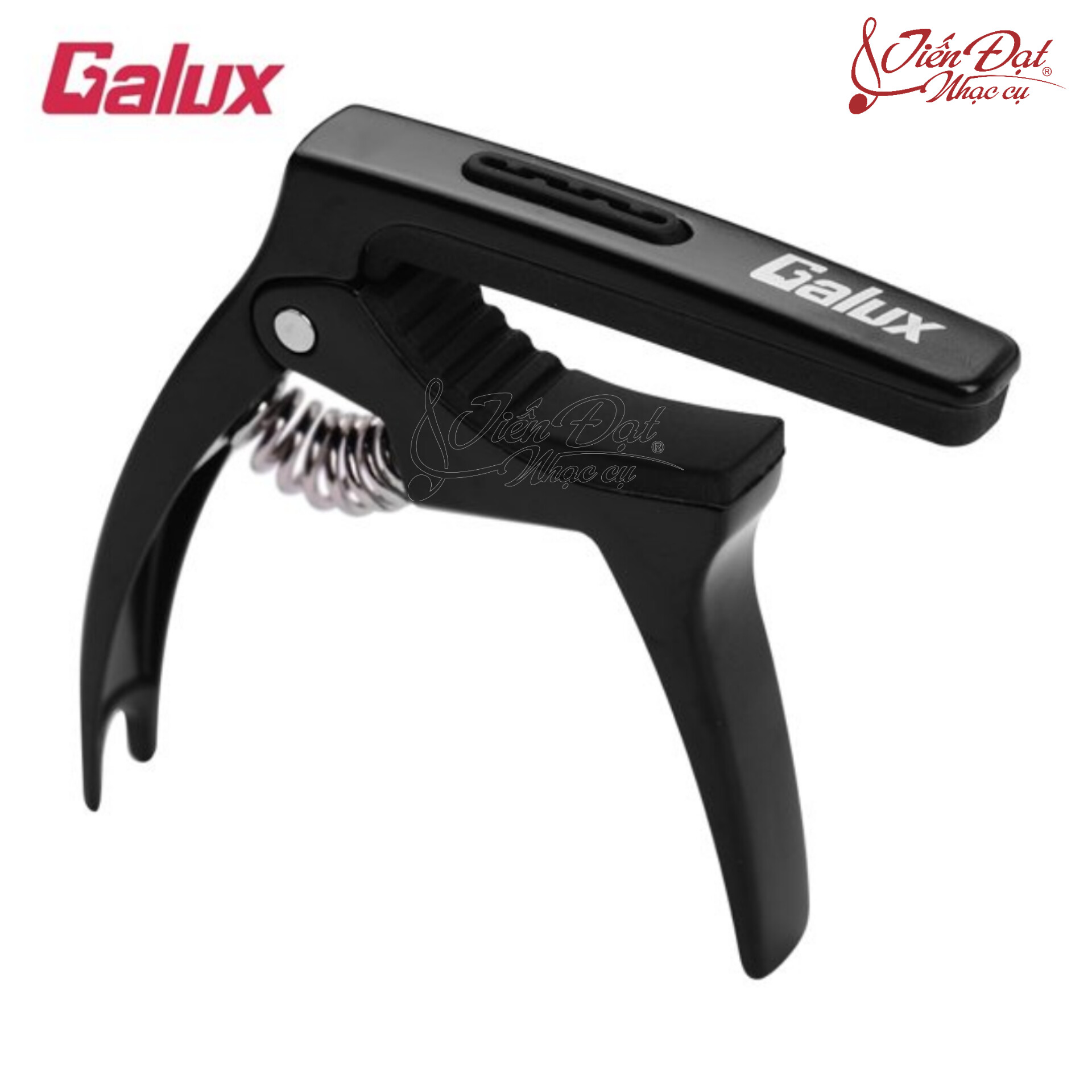 Capo Đàn Guitar Acoustic, Electric Đa Năng 3in1, Có Ngăn Đựng Pick, Nhổ Chốt Đàn Galux GC-500A