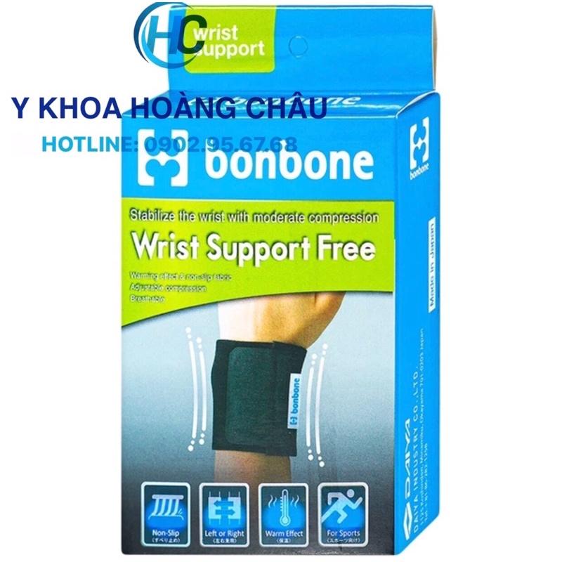 Đai nẹp cổ tay Wrist Supporter BONBONE (Nhập Khẩu Nhật Bản)