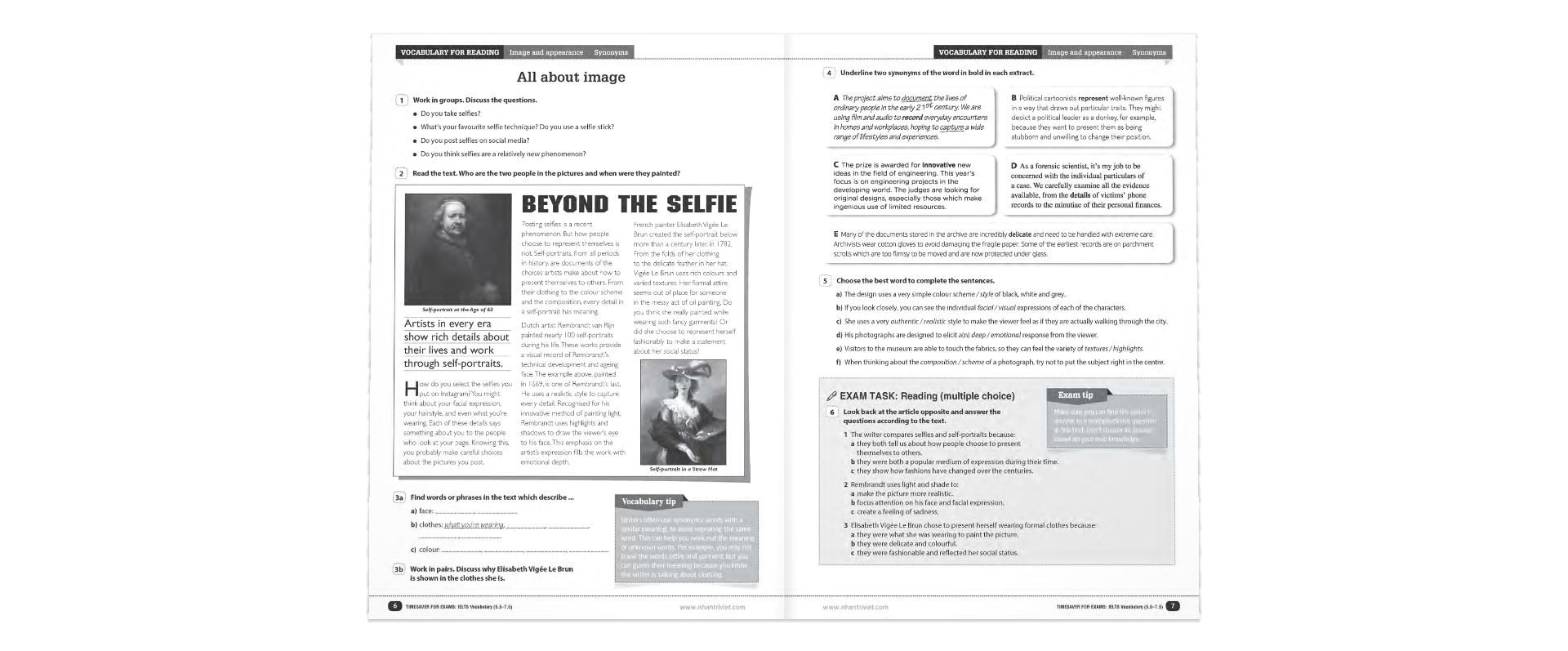 Sách Timesaver For Exams - IELTS Vocabulary 5.5 - 7.5