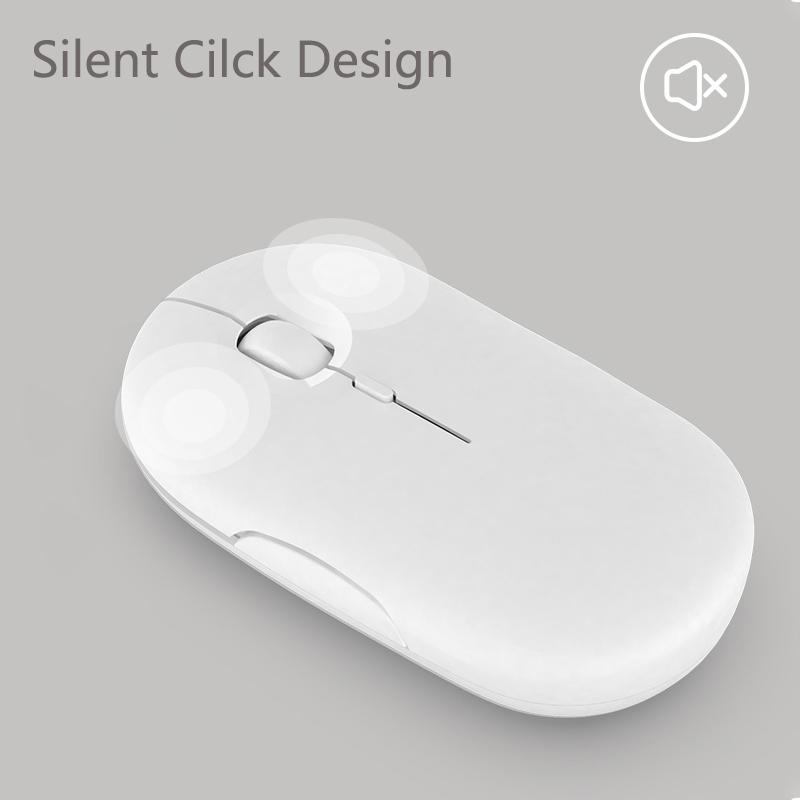 Chuột Không Dây 2.4G Im Lặng Quang Máy Tính Cổng USB Chuột 800/1200/1600 DPI Có Thể Điều Chỉnh Màu Hồng Đáng Thiết Mause Dành Cho Laptop máy Tính