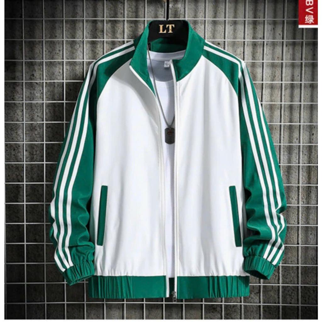 Áo Khoác Dù Nam Nữ 2 Lớp Cao Cấp Unisex Phối Viền 3 Sọc Thời Trang Hot Trend