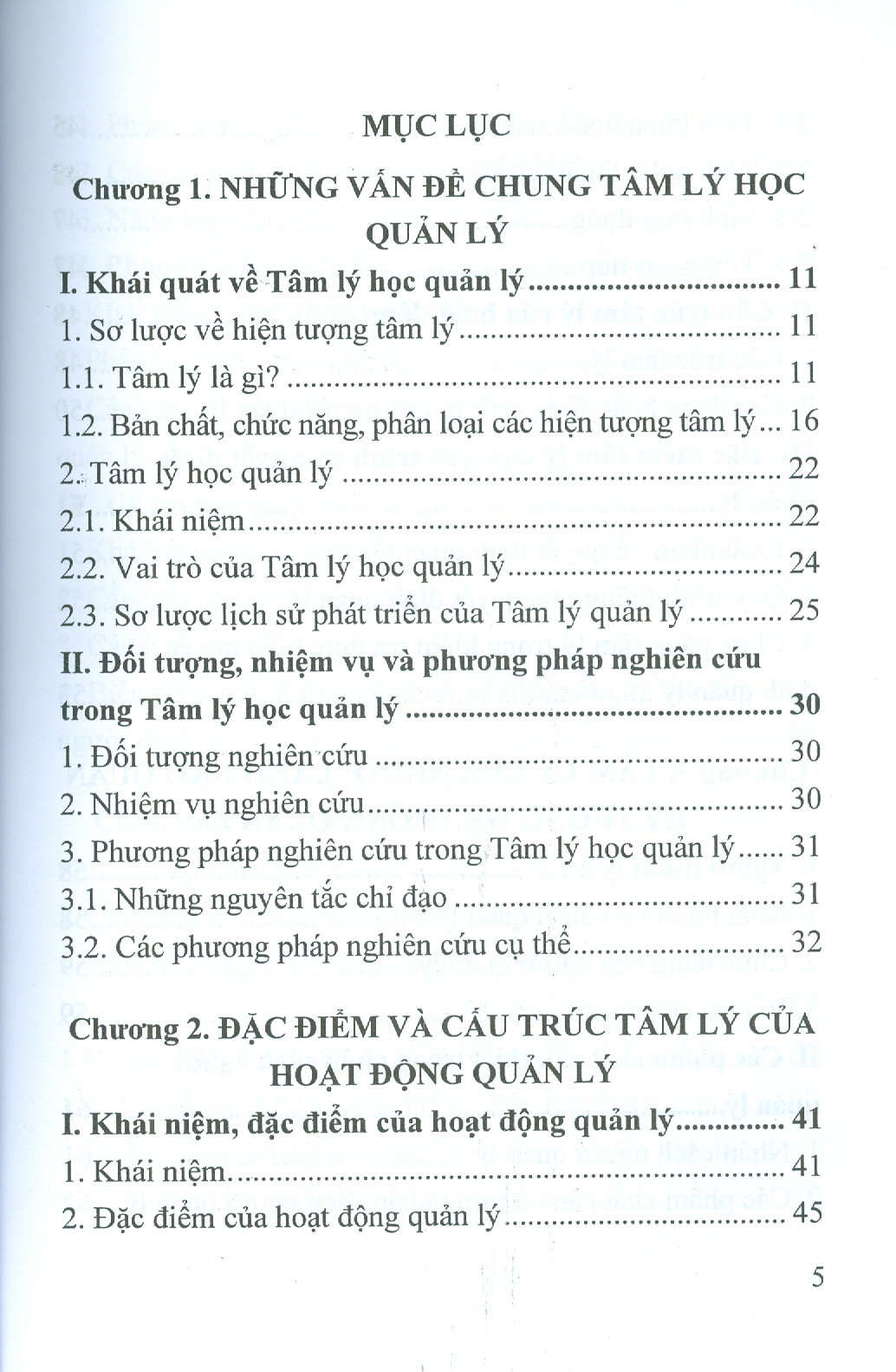 Tập Bài Giảng TÂM LÝ HỌC QUẢN LÝ