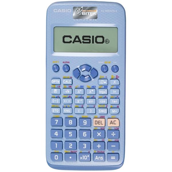 Máy Tính Casio FX580VN X-BU (Màu Xanh)