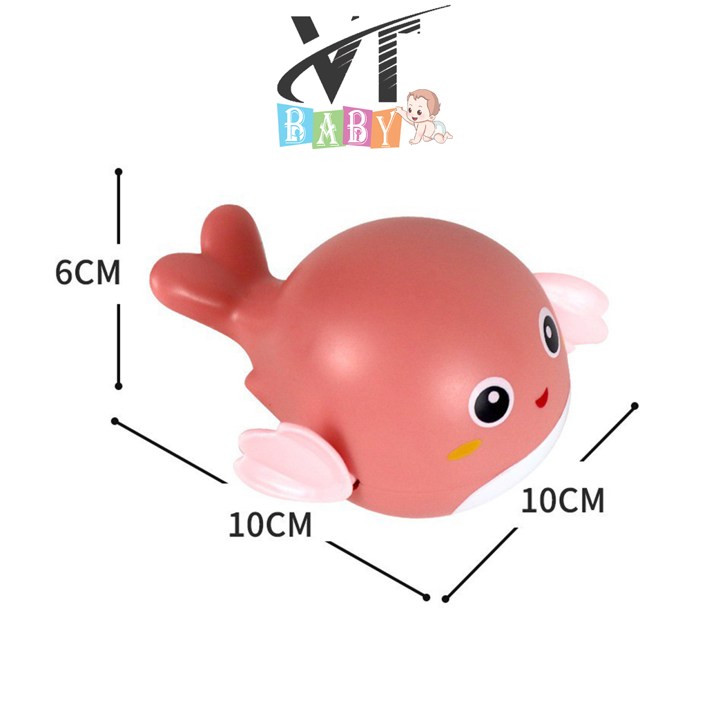 Cá Heo Bơi Nước Thả Nhà Tắm Cao Cấp Cho Bé