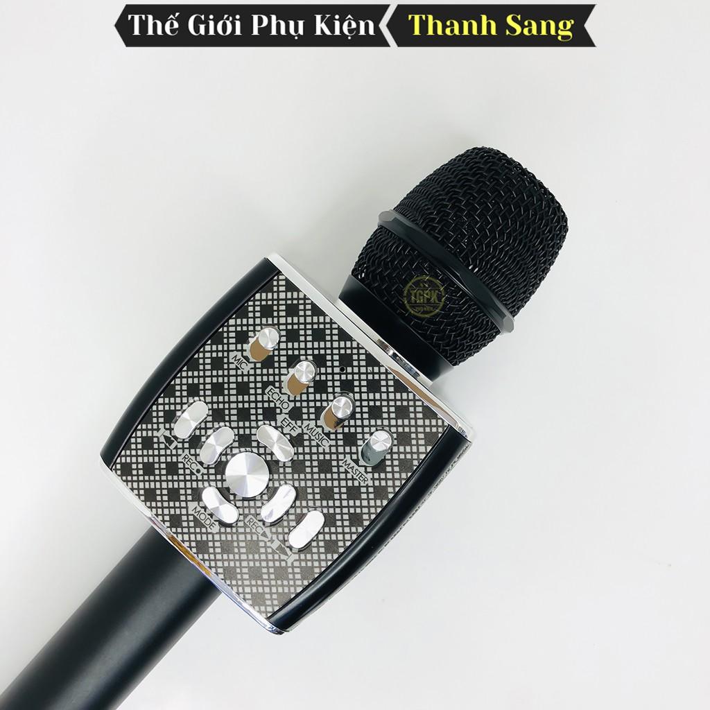 Micro Karaoke Bluetooth YS-95 Cao cấp 2 Loa Bass mạnh mẽ, hỗ trợ Livestream cực chuẩn