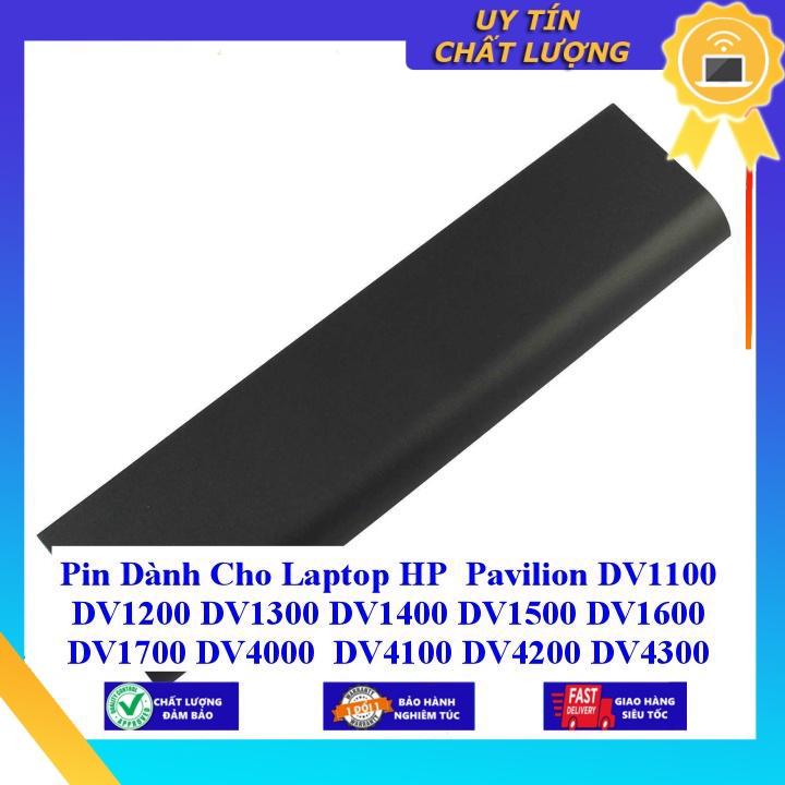 Pin dùng cho Laptop HP Pavilion DV1100 DV1200 DV1300 DV1400 DV1500 DV1600 DV1700 DV4000 DV4100 DV4200 DV4300 DV5000 - Hàng Nhập Khẩu  MIBAT92