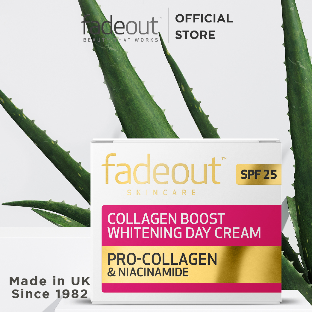 KEM DƯỠNG TRẮNG DA TĂNG CƯỜNG COLLAGEN BAN NGÀY - FADEOUT COLLAGEN BOOST WHITENING DAY CREAM SPF 25 50ML
