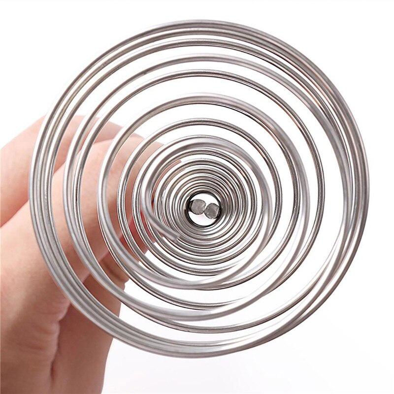 Stainless Steel Egg Beater Spring Coil Wire Dough Whisk Sauce Hand Mixer Baking Supplies