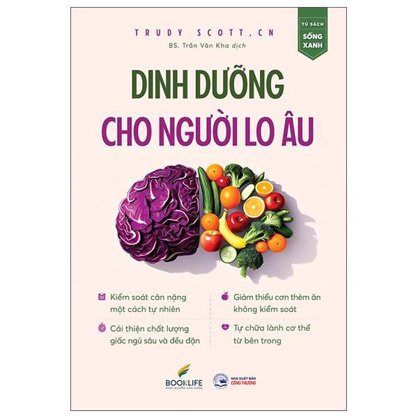 Sách - Dinh Dưỡng Cho Người Lo Âu
