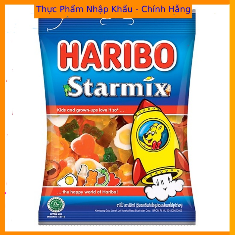 Kẹo dẻo Haribo Starmix 80g- Đức