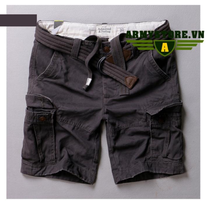 Quần short túi hộp xanh lính Aber ARM-857