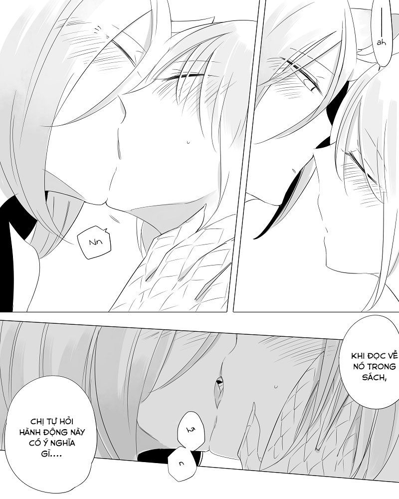 yêu quái cô đơn và cô bé bị mù chapter 9 7