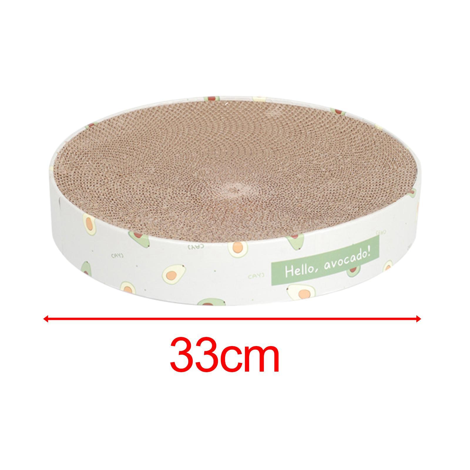 Cat Scratcher Pad Bowl Corrugated Lounge Bed Cat Scratching Board for Kitten