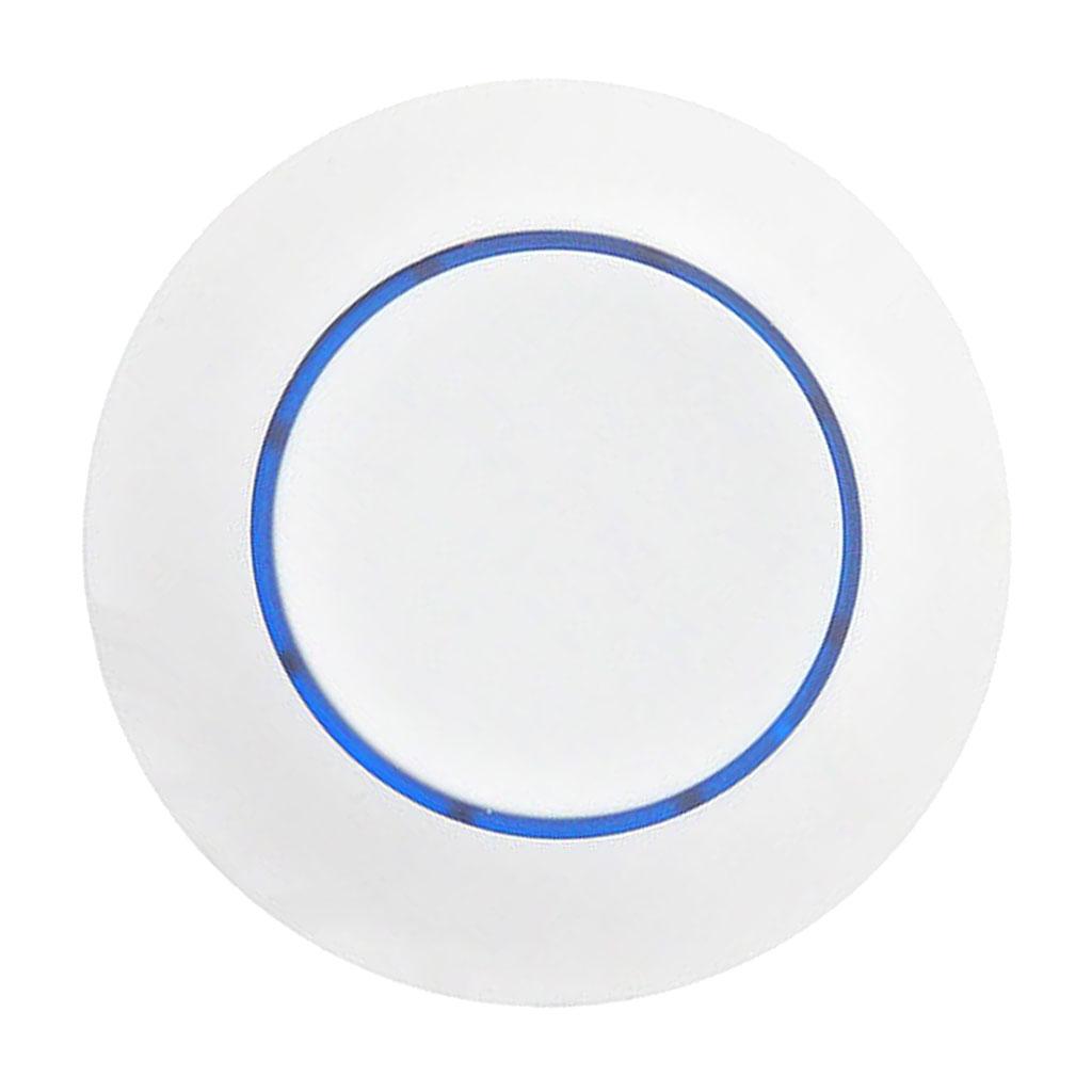 1 Way Wall Light Blue Round Switch Wireless Remote Control for Home Study