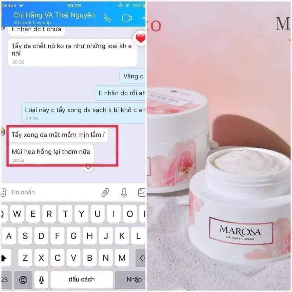 Tẩy Tế Bào Chết Laco Marosa Exfoliating Scrub