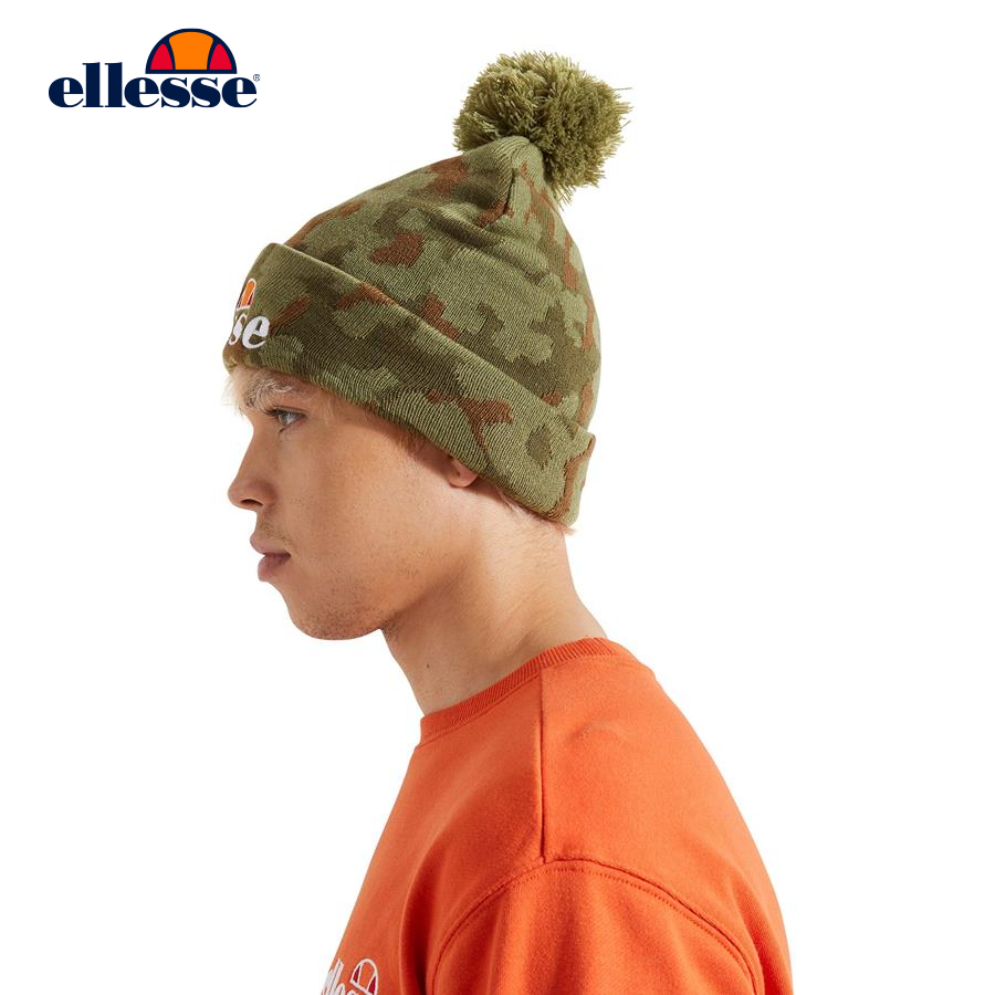 Nón thể thao unisex Ellesse Velly Camo Pom Pom Beanie - 620894