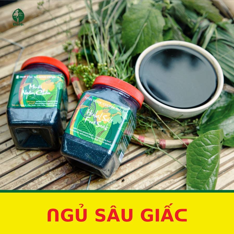 Muối Ngâm Chân Sinh Dược Giảm Đau Nhức, Giảm Tê Bì, Giúp Ngủ Ngon, Thư Giãn 450g