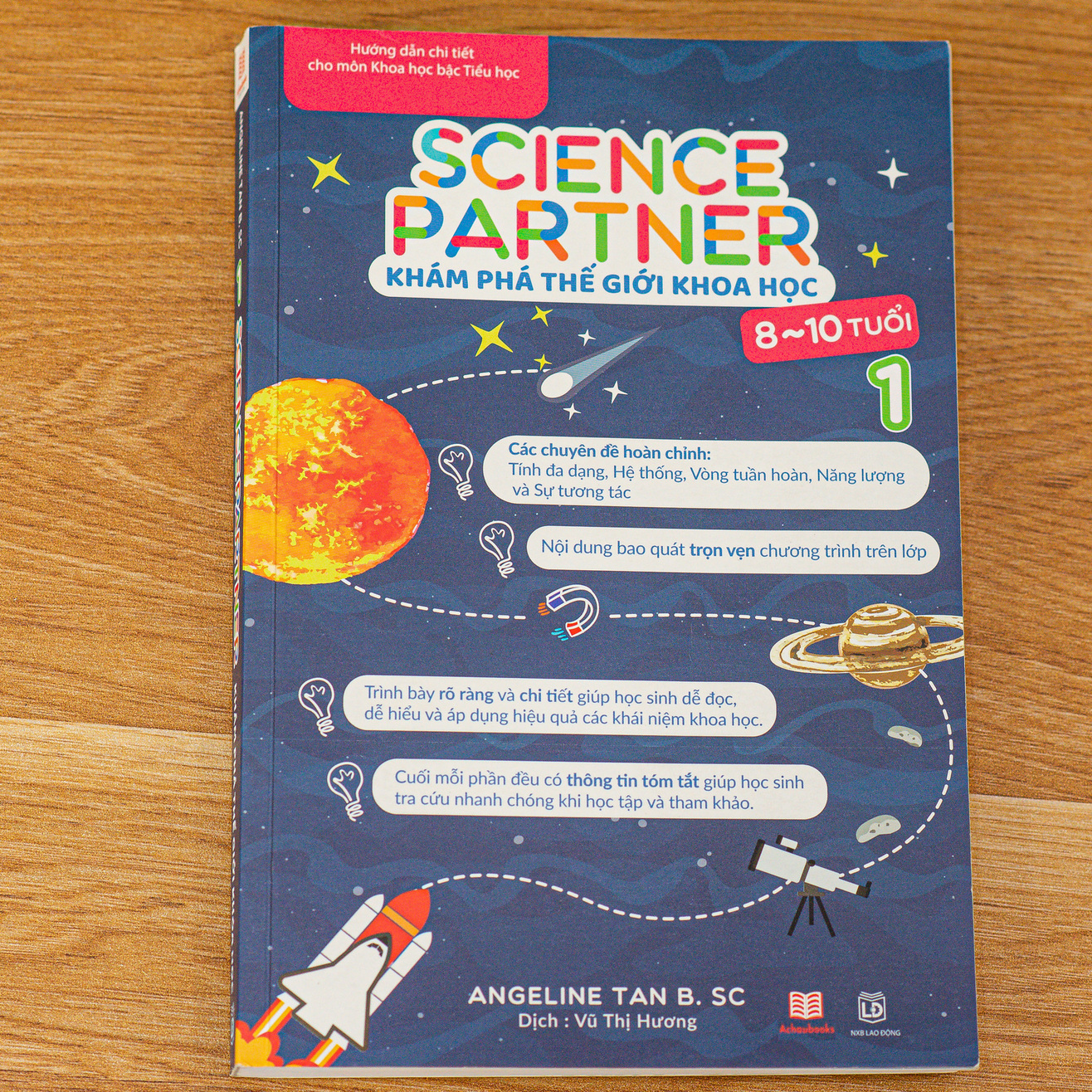 Sách Khám phá thế giới khoa học - Science Partner ( bộ 2 cuốn )