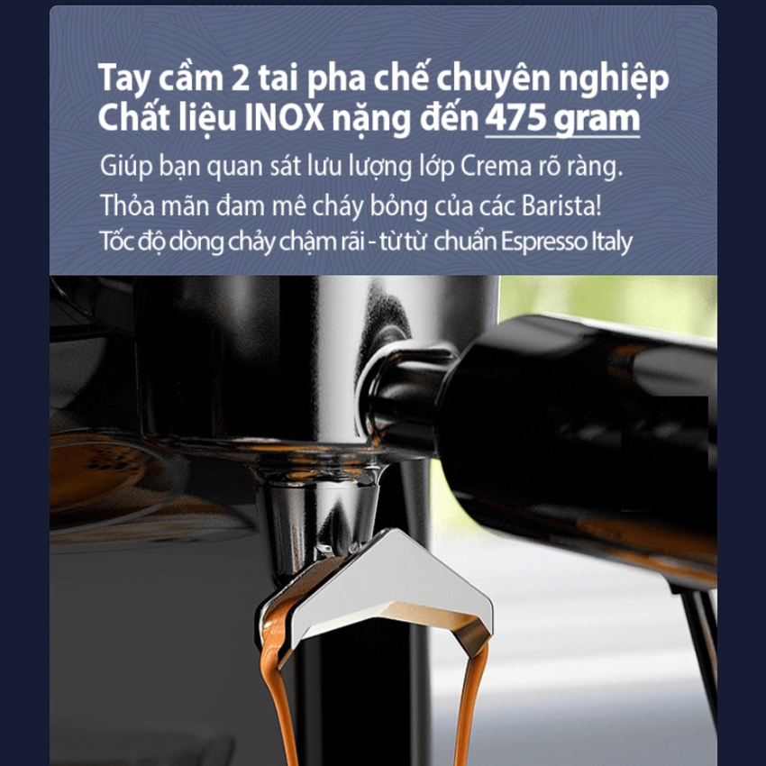 Tay cầm máy pha cà phê Espressor 51mm