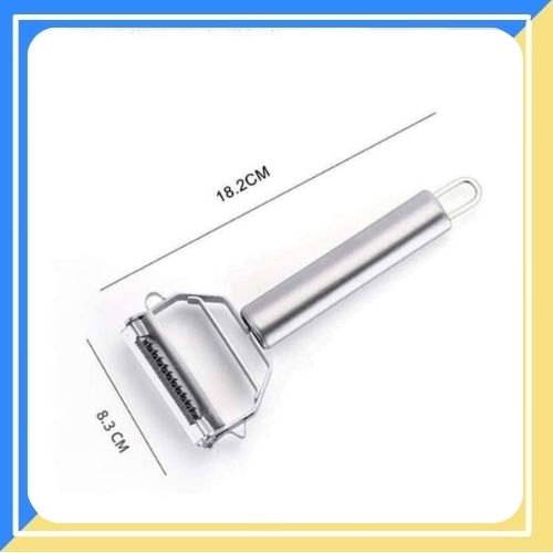 Nạo Rau Củ Quả 2IN1 Bằng Inox Không Gỉ Chất Lượng Cao An Toàn Khi Sử Dụng 88160 SUN HOME PLUS