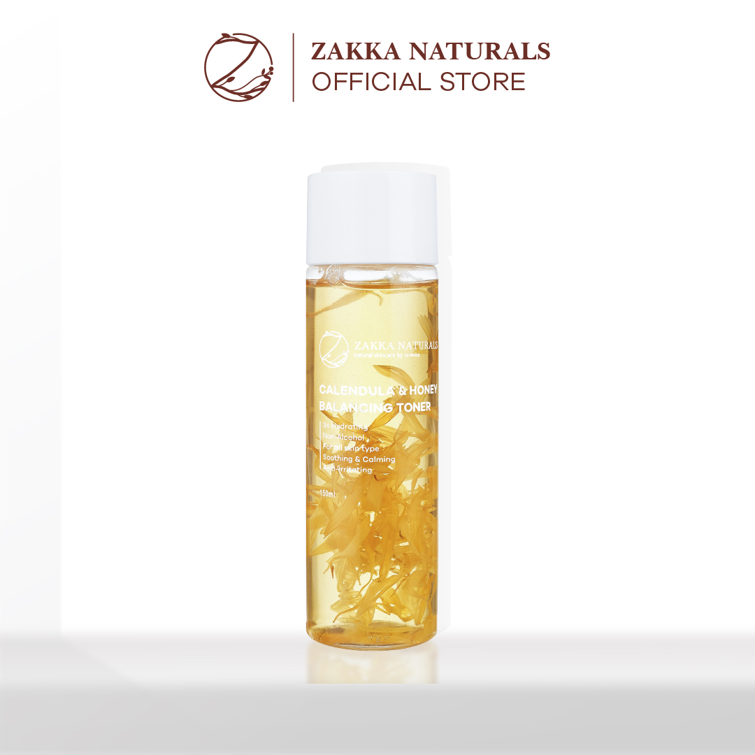 Sữa Dưỡng Không Dầu Dịu Da &amp; Phục Hồi Độ Ẩm Zakka Naturals Calendula Milky Liquid 150ml