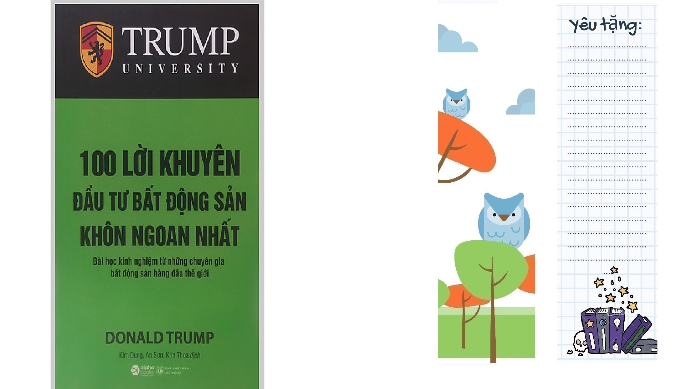 Trump University: 100 Lời Khuyên Đầu Tư Bất Động Sản Khôn Ngoan Nhất - Bài Học Kinh Nghiệm Từ Những Chuyên Gia Bất Động Sản Hàng Đầu Thế Giới - (Tặng Kèm Bookmark DQ)