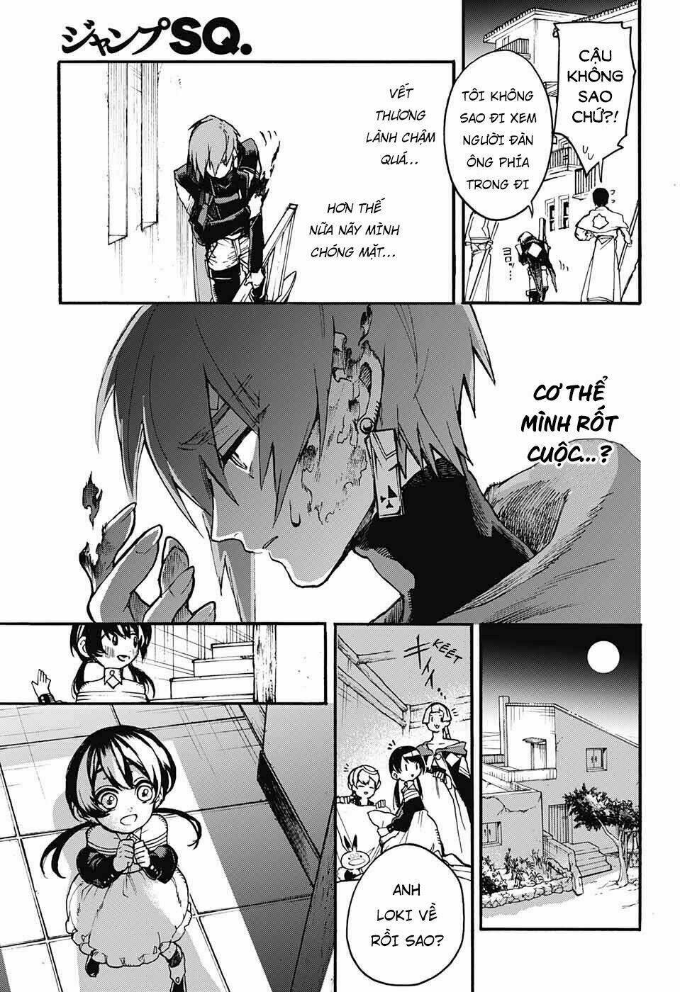 những bức họa quái dị của phù thủy chapter 13 42