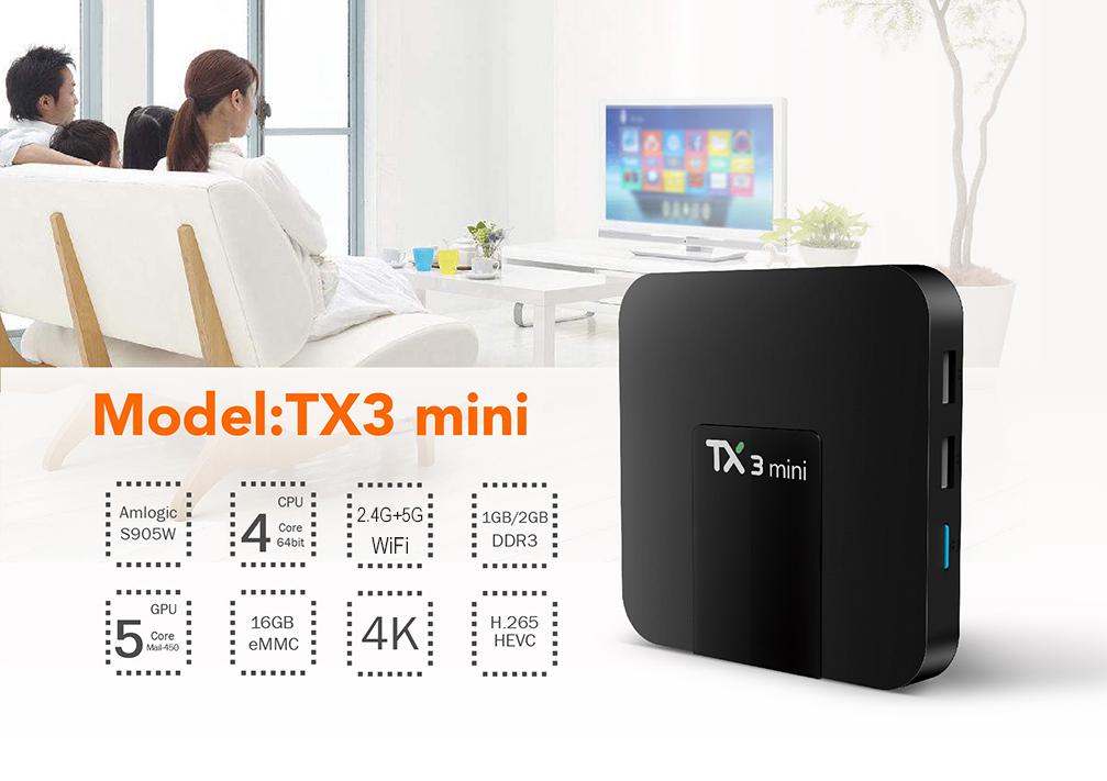 Hình ảnh TX3 mini mới có bộ điều khiển giọng nói tiếng việt hỗ trợ bluetooth 2G Ram 16G Rom Tìm kiếm giọng nói cử chỉ cài sẵn chương trình tivi và xem phim HD miễn phí vĩnh viễn - Hàng nhập khẩu