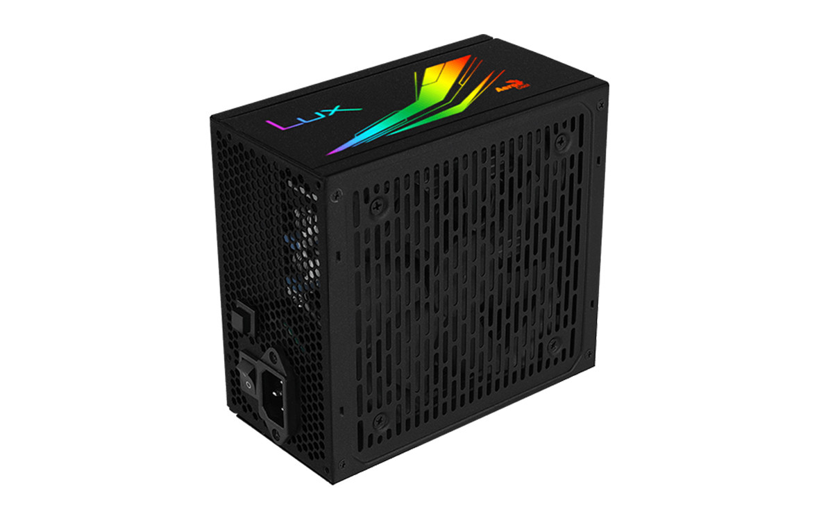 Nguồn máy tính Aerocool LUX RGB 550W - 550W - 80 Plus Bronze- Hàng chính hãng