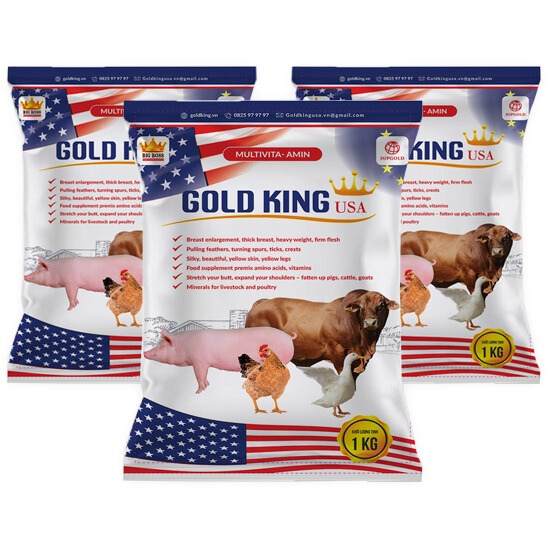 Gold King USA Siêu tăng trọng cho vật nuôi