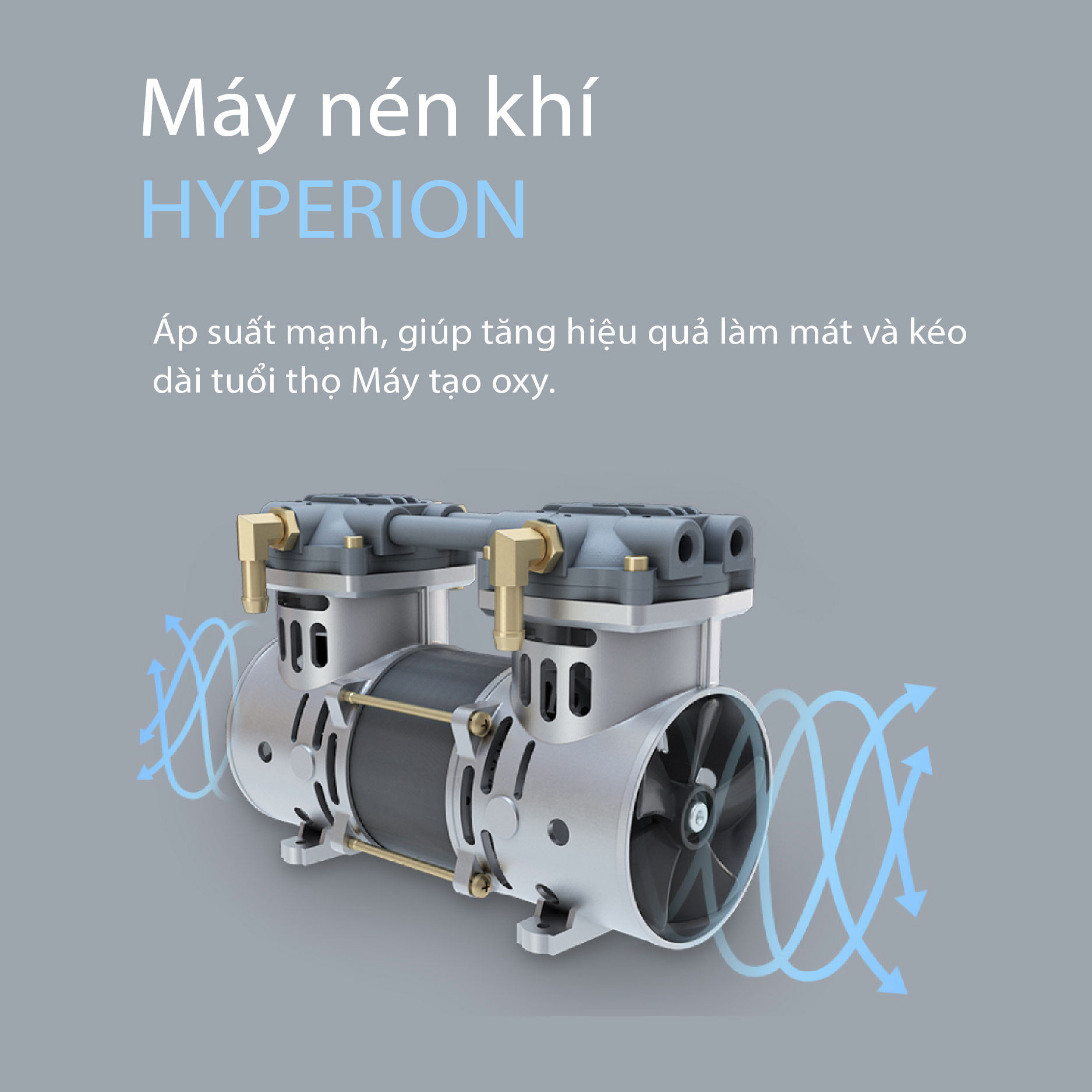 Máy tạo oxy y tế Yuwell 8F-5A