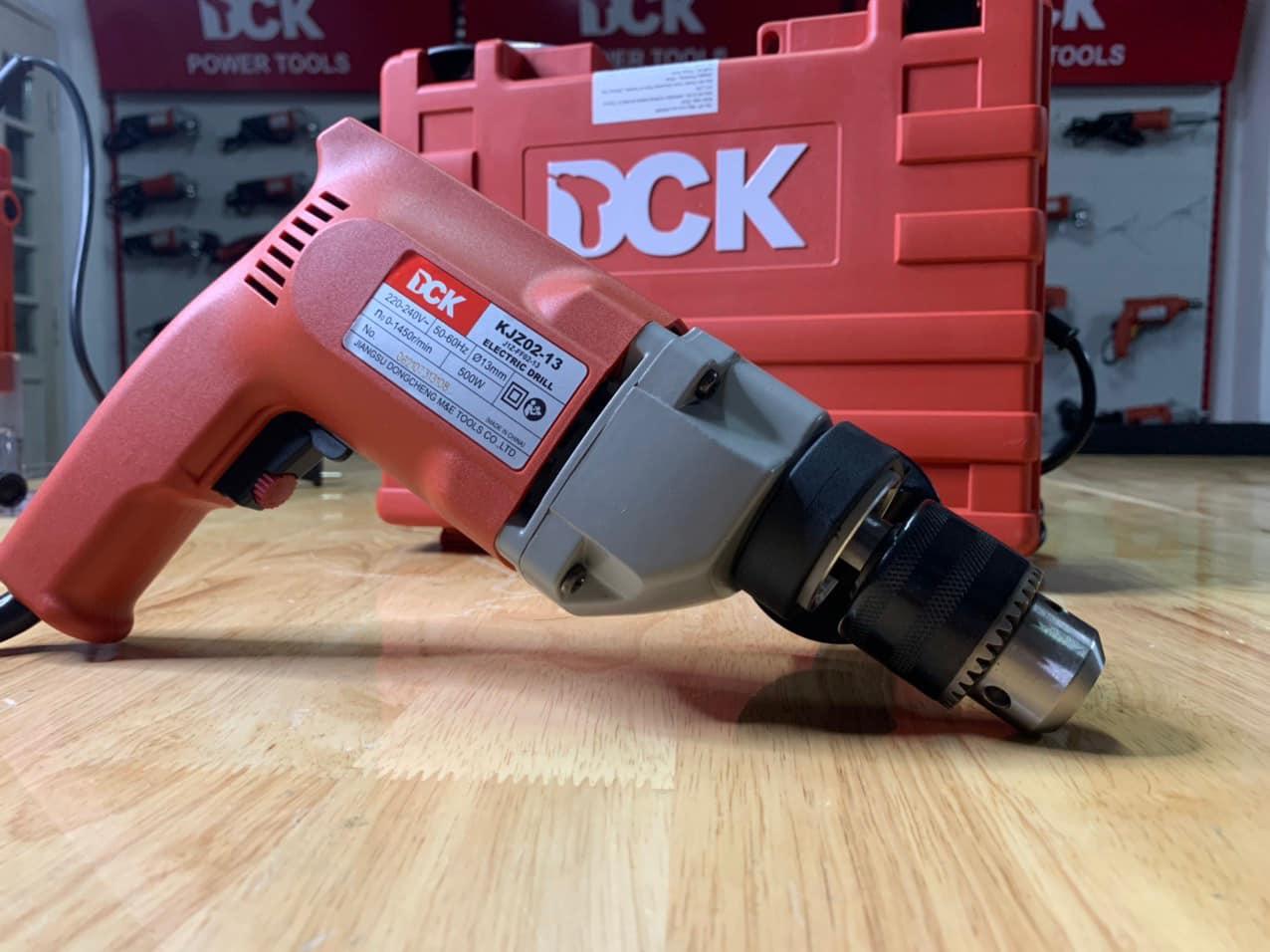 MÁY KHOAN ĐIỆN 500W DCK KJZ02-13 - HÀNG CHÍNH HÃNG