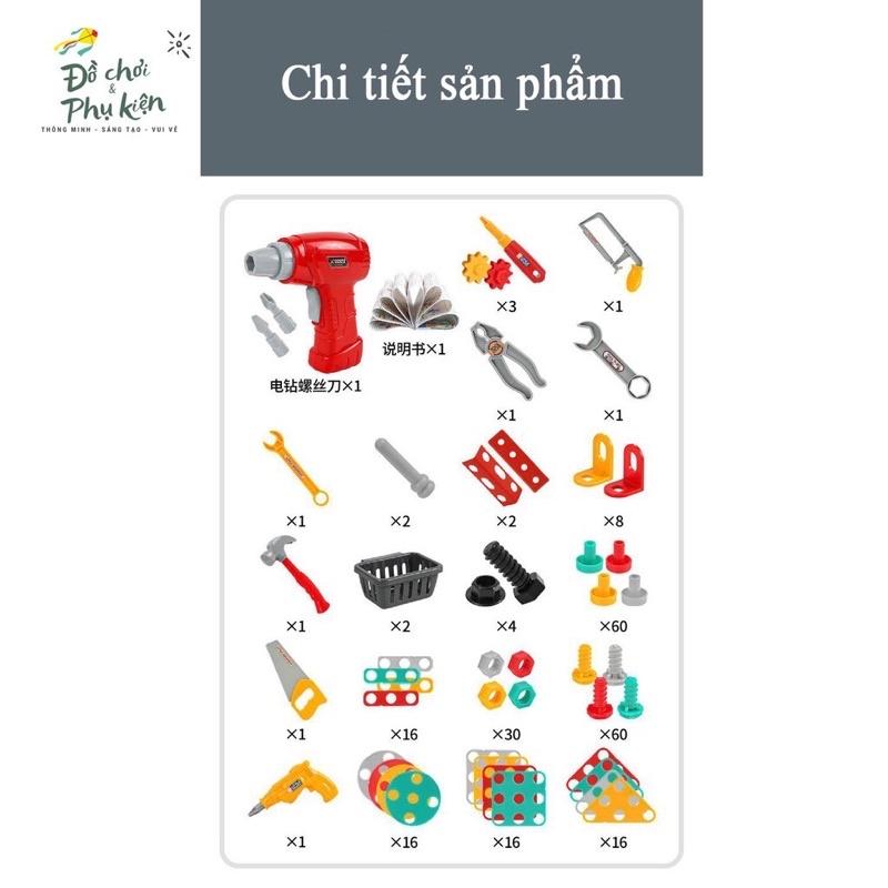 Bộ đồ chơi em bé làm kỹ sư- đồ chơi cho bé