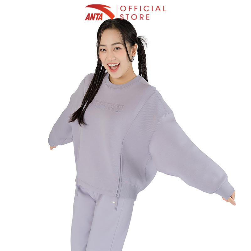 Áo sweater thể thao nữ A-SPORTS SHAPE Anta 862237719