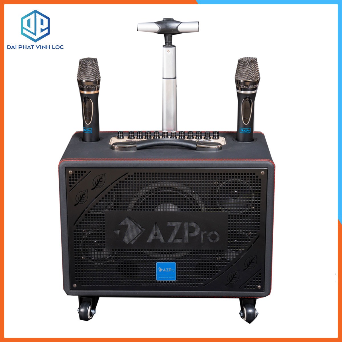 Loa Kéo Karaoke Công Suất Lớn 1000W | Loa Kéo Giá Rẻ AZPRO AZ-316 Bas 15 | Loa Kéo Bluetooth Đọc Được Usb Thẻ Nhớ Tay Kéo | Loa Kẹo kéo Hát Karaoke Tặng 2 Mic Chống Rú