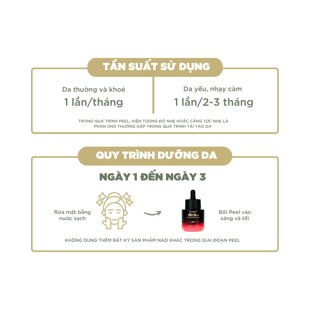 Pime Remade Retinol Peel hỗ trợ tái tạo da, trẻ hóa da, làm sáng da, cải thiện độ săn chắc và giảm dấu hiệu lão hóa 30ml
