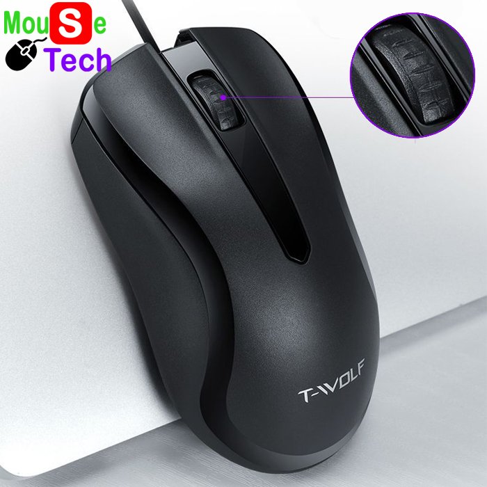 Chuột máy tính văn phòng Thunder Wolf V12 Silent 1000DPI